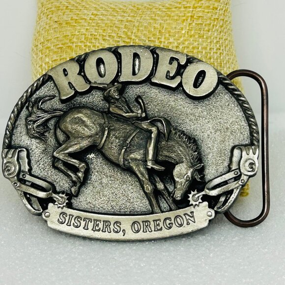 Sisters Oregon Rodeo Limited Edition Belt Buckle No. 127 Of 500 2011 - Picture 1 of 5
